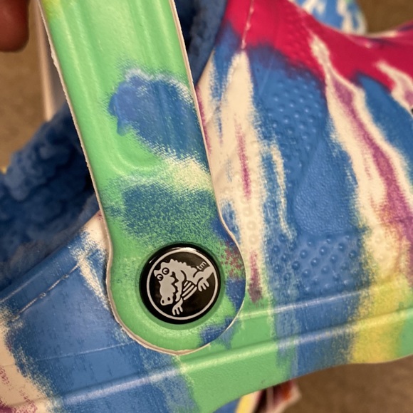 Crocs lined tie dye clog - size M7/W9 - Picture 4 of 6